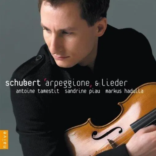 Singen auf der Viola: Antoine Tamestit auf Spurensuche nach Franz Schubert. VÖ: 12. Februar 2010 Bild: Singen auf der Viola: Antoine Tamestit auf Spurensuche nach Franz Schubert. VÖ: 12. Februar 2010
