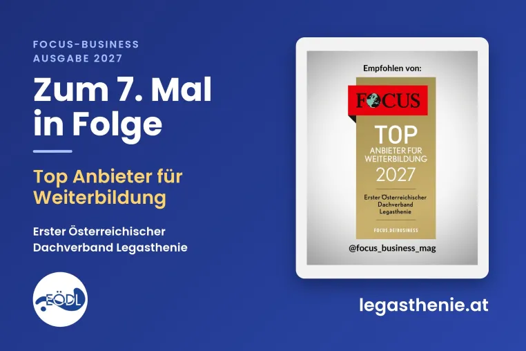 Bild: FOCUS-BUSINESS 2027: EÖDL zum siebten Mal in Folge „Top Anbieter für Weiterbildung“