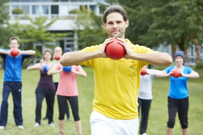 Bild: Sport als Teil der Krebstherapie