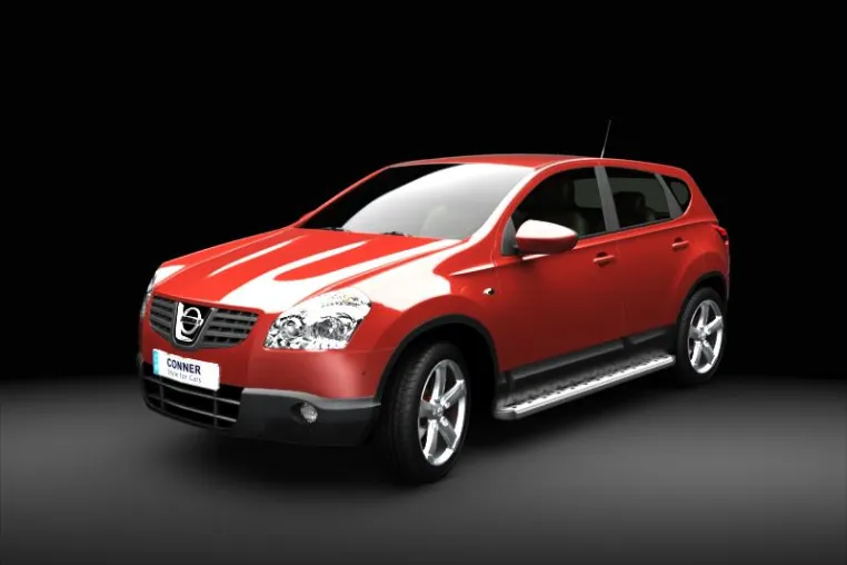 Mehr Fahrspaß mit dem Nissan Qashqai – schickes Tuning mit Seitenschutz-Trittbretter von Conner.24 Bild: Mehr Fahrspaß mit dem Nissan Qashqai – schickes Tuning mit Seitenschutz-Trittbretter von Conner.24