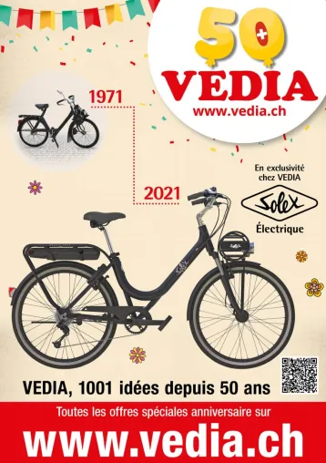 50 Jahre VEDIA - 50 Jahre Mobilität à la VEDIA Bild: 50 Jahre VEDIA - 50 Jahre Mobilität à la VEDIA