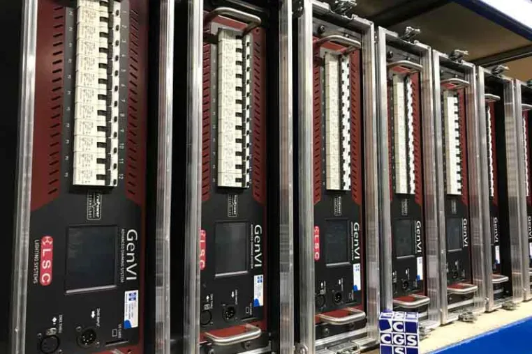 Bild: CGS DRY HIRE investiert in innovative Dimmertechnik von LSC und Drahtlos-Technik von LUMENRADIO