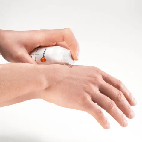 Hello Hand-some – und bye, bye Schwitzehände und -füße! Bild: Hello Hand-some – und bye, bye Schwitzehände und -füße!