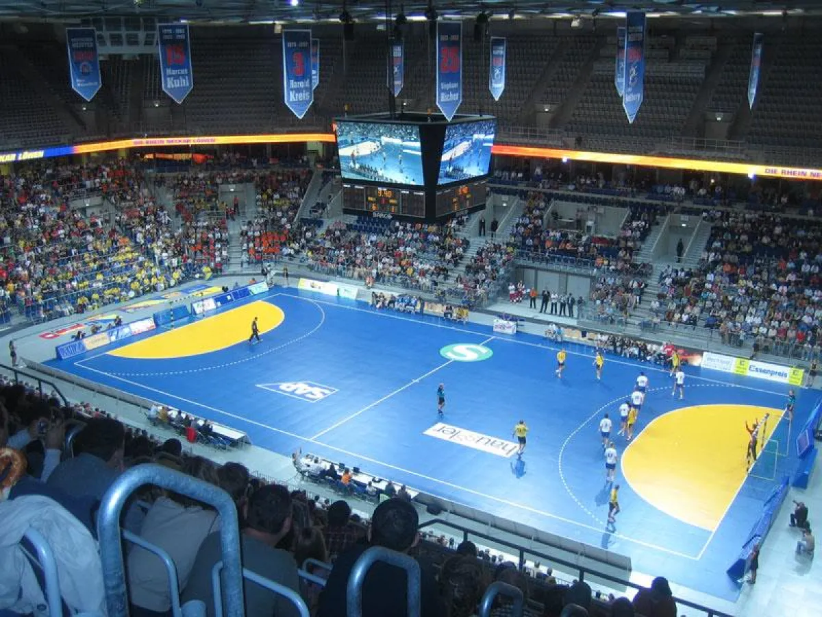 Videowall in einer Arena