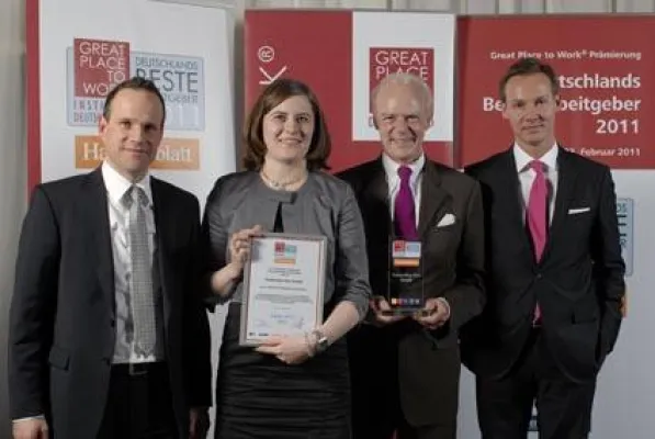 Bild: Great Place to Work: Protection One GmbH zählt zu Deutschlands besten Arbeitgebern 2011