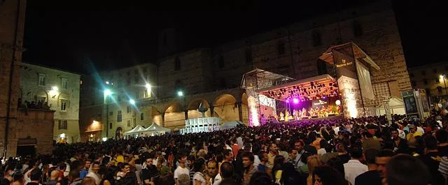 Bild: Ferienhaus Umbrien La Rogaia, Umbria Jazz in Perugia, Juli 2012, Highlight für Jazzfreunde