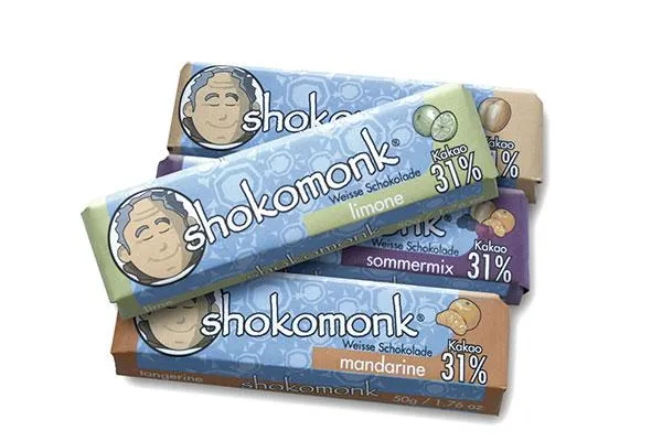 shokomonk präsentier 4 neue Sommerriegel Bild: shokomonk präsentier 4 neue Sommerriegel