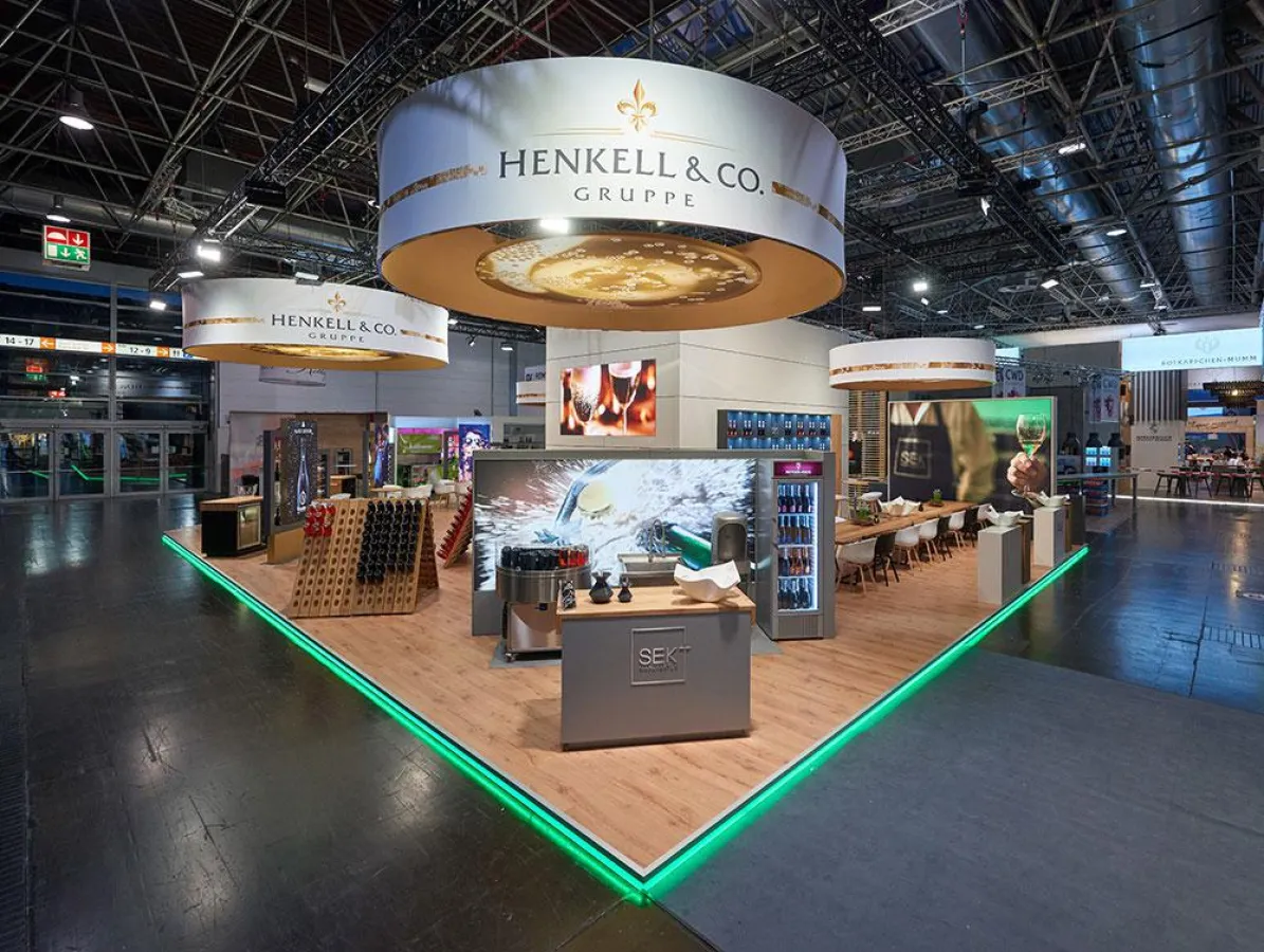 Henkell & Co. Messestand auf der ProWein 2018