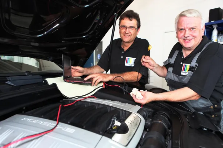 Bild: 112-Punkte-Check-Tag für alle Porsche