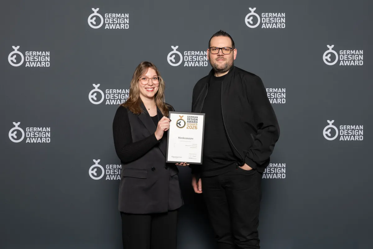 schmid und kreative mit dem German Design Award 2026 ausgezeichnet (© GDA)