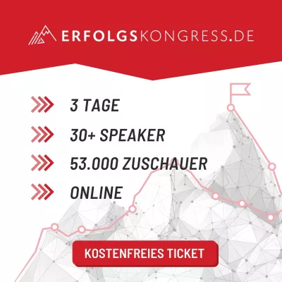 Bild: Warum auf den Erfolg warten? Nimm lieber selbst die Zügel in die Hand beim Erfolgskongress im Januar 2022