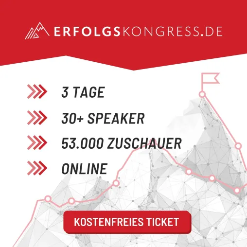 Warum auf den Erfolg warten? Nimm lieber selbst die Zügel in die Hand beim Erfolgskongress im Januar 2022 Bild: Warum auf den Erfolg warten? Nimm lieber selbst die Zügel in die Hand beim Erfolgskongress im Januar 2022