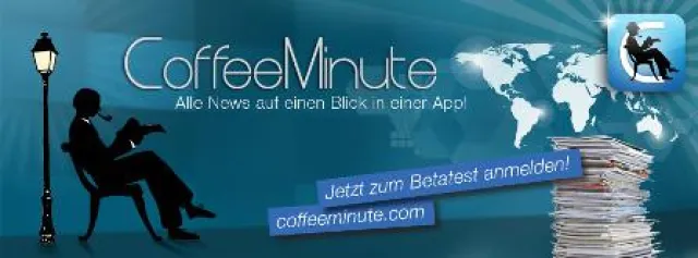 Bild: Neuer News Reader CoffeeMinute: CrossInvest bestätigt Start des Beta-Test für Anfang September