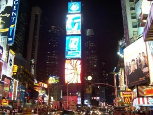 In der Business Class nach New York Bild: In der Business Class nach New York