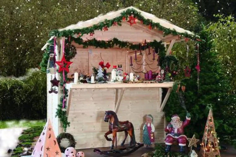 Elegant und stilvoll: Weihnachtsstand von Finnhaus Wolff Bild: Elegant und stilvoll: Weihnachtsstand von Finnhaus Wolff