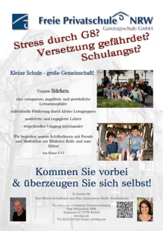 Bild: Krefelder Privatschule sagt Nein zu Rassismus