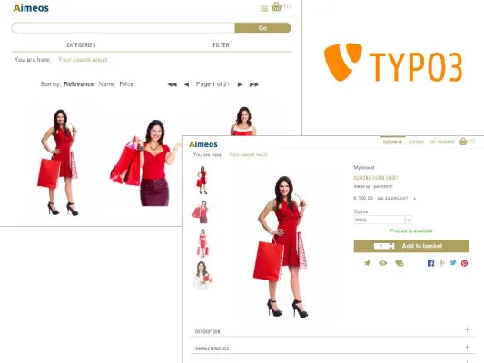 Bild: TYPO3, eine erstklassige E-commerce Plattform: Aimeos 2.2 LTS freigegeben