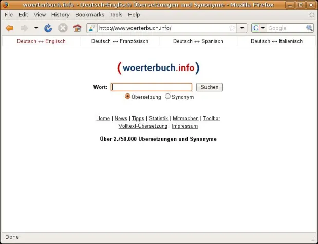 Bild: woerterbuch.info überschreitet Grenze von 3.000.000 Einträgen
