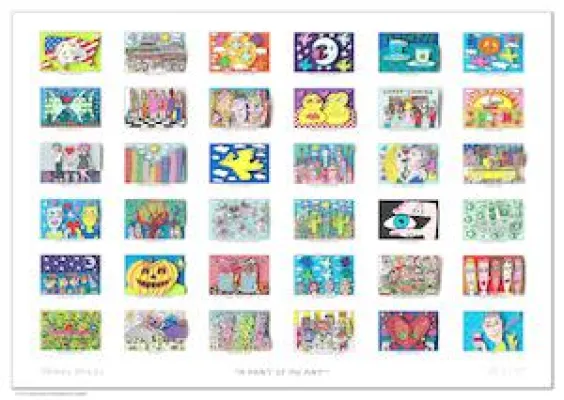 Bild: "A Part of My Art" von James Rizzi