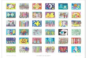Bild: "A Part of My Art" von James Rizzi