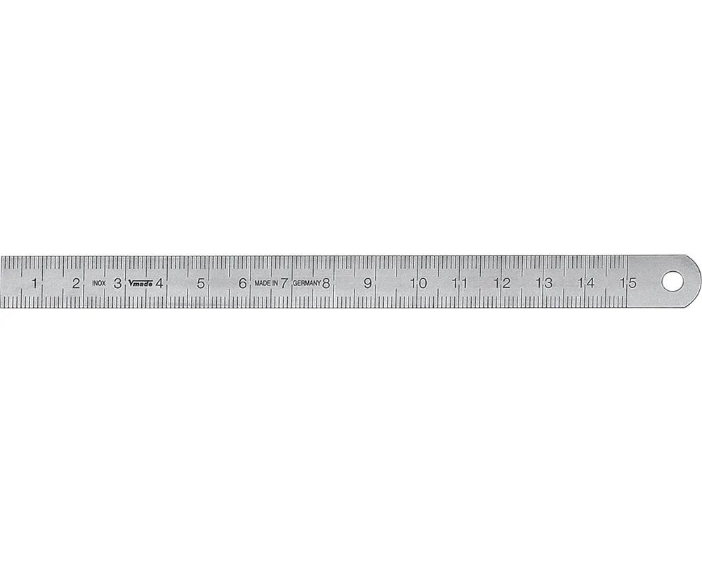 Werbemittel und Messmittel zugleich: Der Stahlmaßstab