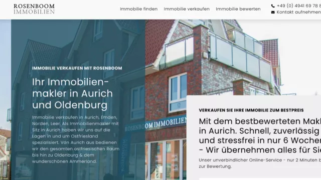 Bild: Rosenboom Immobilien GmbH - Ihr Immobilienmakler für Aurich & Ostfriesland