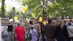 Bild: Vorstellung des LinearSpiegels beim Stadtlohner Herbst und bei den Energietagen in Müllheim