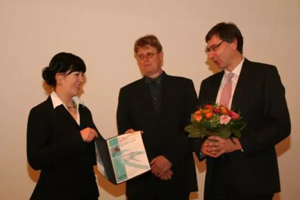 Bild: WBG-Doktorandenstipendium verliehen