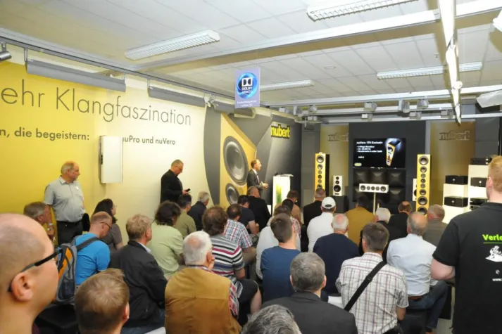 Nubert auf der High End 2018 Bild: Nubert auf der High End 2018