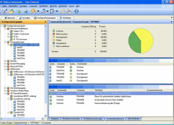 Policy Commander 2.0 mit neuen Funktionen auch für Windows Vista Bild: Policy Commander 2.0 mit neuen Funktionen auch für Windows Vista