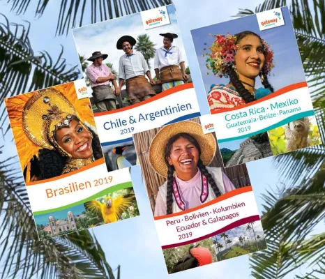 Gateway Lateinamerika / Gateway Brazil präsentiert neue Kataloge 2019 Bild: Gateway Lateinamerika / Gateway Brazil präsentiert neue Kataloge 2019