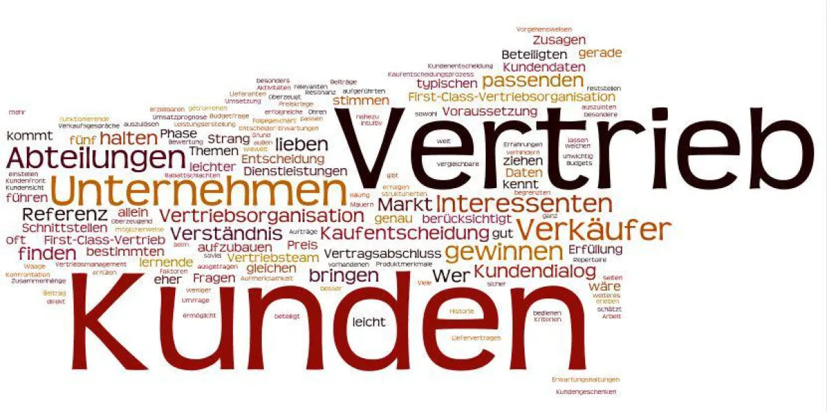 First-Class-Vertrieb für nachhaltigen Markterfolg