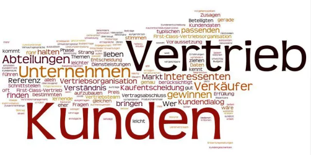 Bild: First-Class-Vertrieb, den Kunden lieben