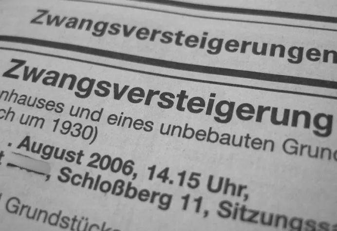 „Rentner werden in Zwangsversteigerung getrieben“ Bild: „Rentner werden in Zwangsversteigerung getrieben“