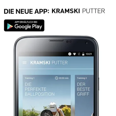 KRAMSKI Putting App: Putt-Training im Taschenformat jetzt auch für Android Bild: KRAMSKI Putting App: Putt-Training im Taschenformat jetzt auch für Android