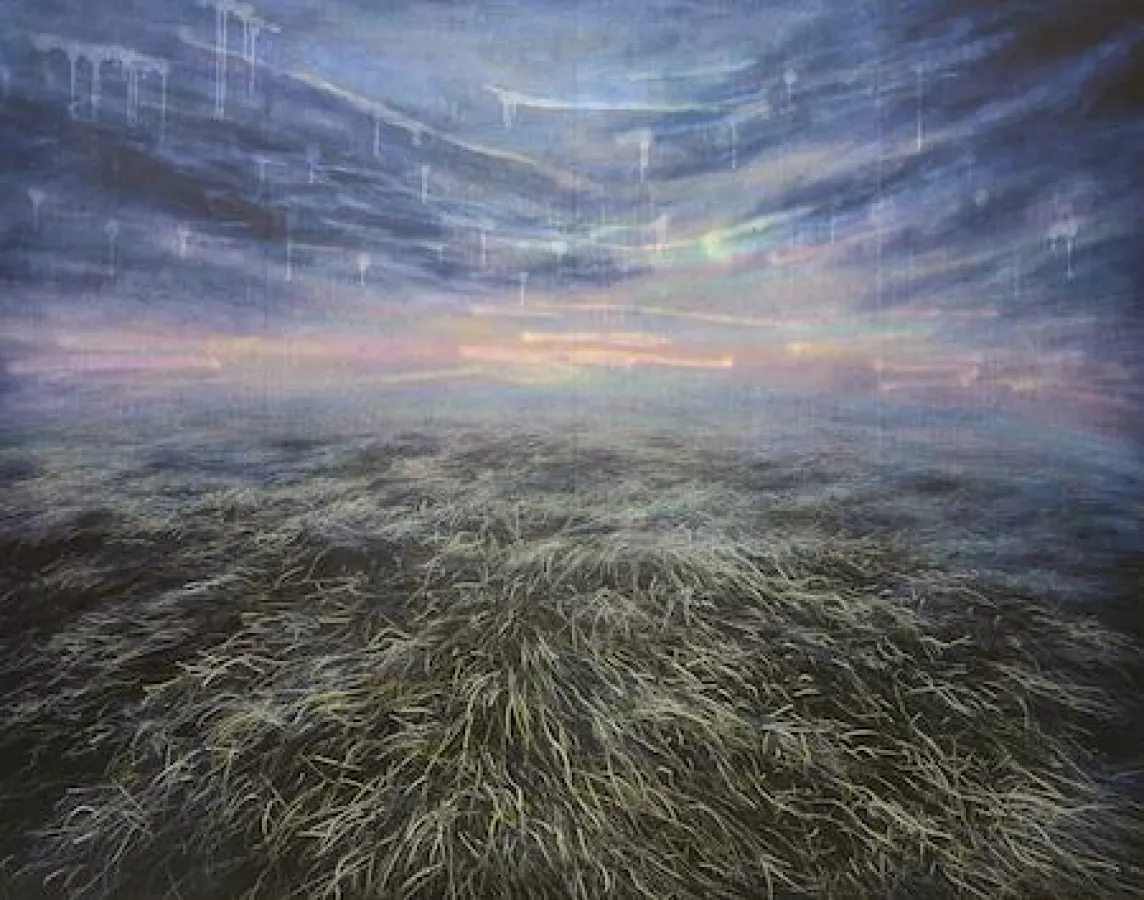 Ohne Titel, 2015, Öl & Acryl auf Leinwand, 210 x 260 cm