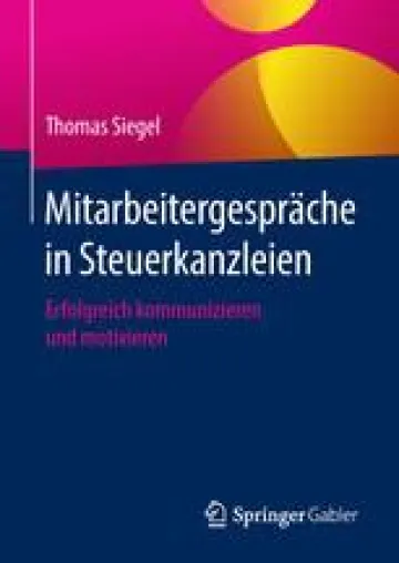 Bild: Mitarbeitergespräche in Steuerkanzleien - Erfolgreich kommunizieren und motivieren