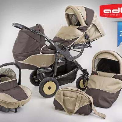 Geschwisterkinderwagen, Zwillingswagen, Einzelwagen 3-in-1 Bild: Geschwisterkinderwagen, Zwillingswagen, Einzelwagen 3-in-1