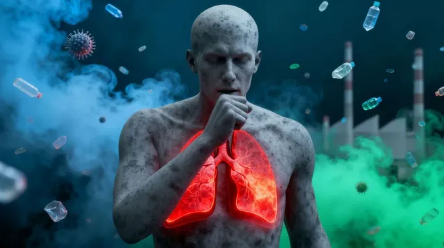 Bild: COPD Forschung: Chronisch obstruktive Lungenerkrankung  - Umweltgifte, Darm-Lungen-Achse und Zeolith