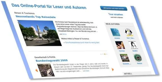 Spielend leicht eigene multimediale Artikel erstellen und gestalten Bild: Spielend leicht eigene multimediale Artikel erstellen und gestalten