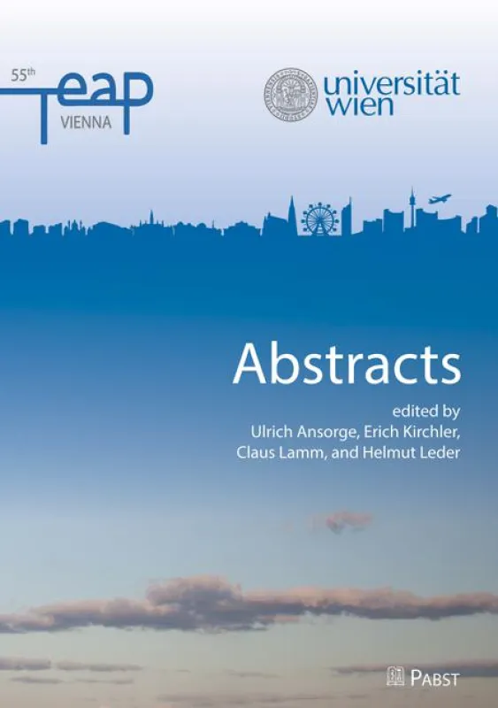 U. Ansorge, E. Kirchler, C. Lamm, H. Leder (Eds.) TeaP 2013