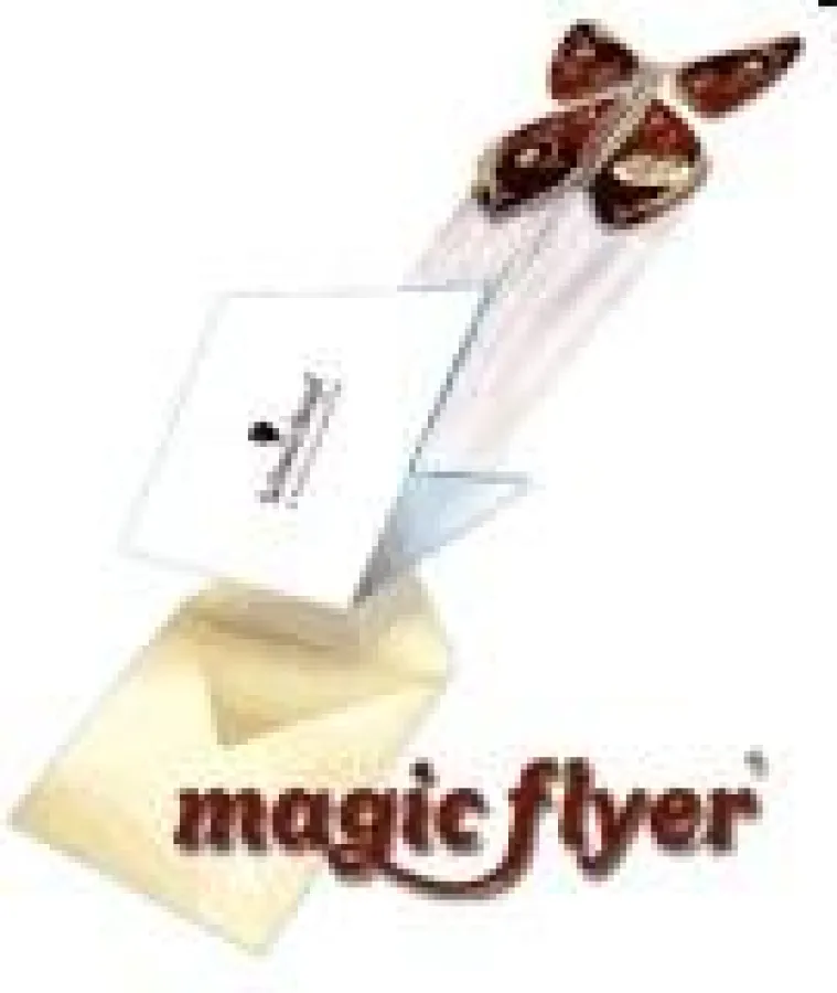 Magic Flyer® ist ein idealer Mailingsartikel.