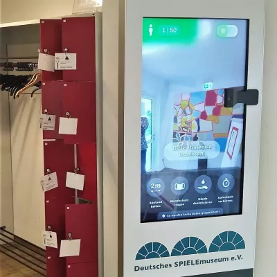 Sicheres Betreten von öffentlichen Einrichtungen wie Museen in Covid-19-Zeiten Bild: Sicheres Betreten von öffentlichen Einrichtungen wie Museen in Covid-19-Zeiten