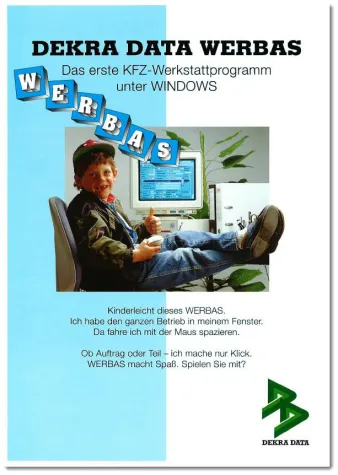 Bild: Erste Werkstattprogramm unter Windows WERBAS Classic wird 20 Jahre
