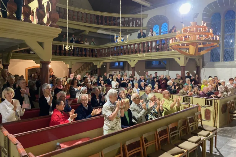 Bild: Musik unter Kirchengewölben: Internationaler Musiksommer Südharz begeistert bei seiner Premiere