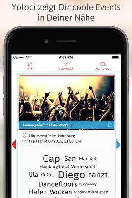 Bild: Empfehlungen mal anders – Die Freizeit-App der Tindergeneration