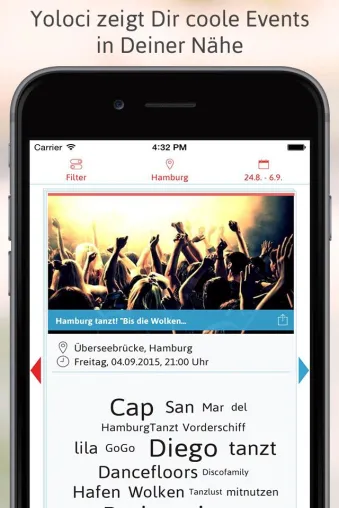 Empfehlungen mal anders – Die Freizeit-App der Tindergeneration Bild: Empfehlungen mal anders – Die Freizeit-App der Tindergeneration