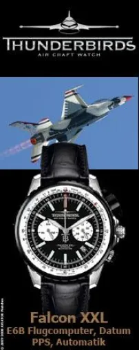 Bild: AVIATOR Watches Präsentiert die neuen Fliegeruhren von Thunderbirds Watches