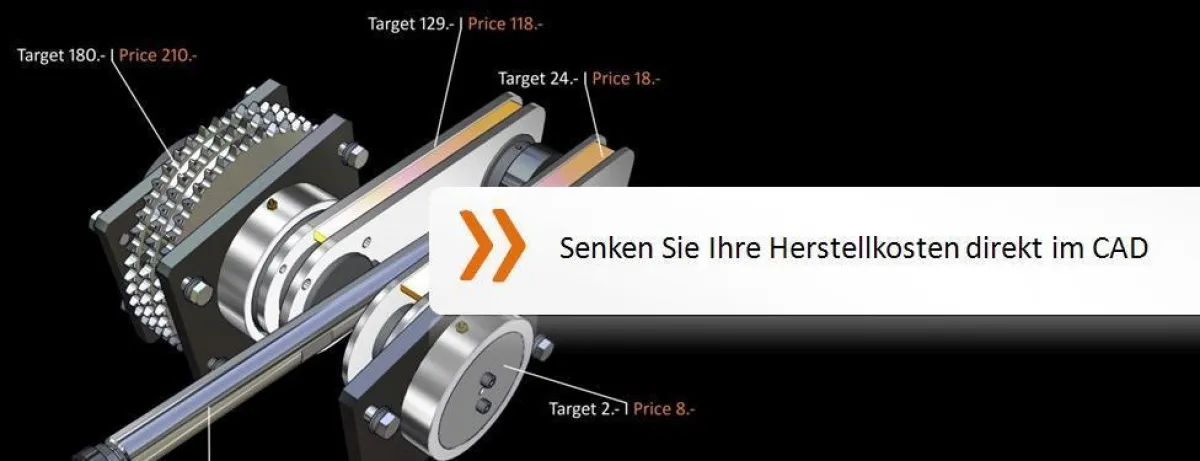KingCost für SolidWorks - volle Kostenkontrolle direkt im CAD