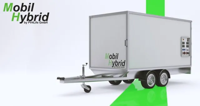 Bild: MobilHybrid LPG Power Trailer - Weltweit erster feinstaubfreier und emissionsarmer mobiler Stromerzeuger